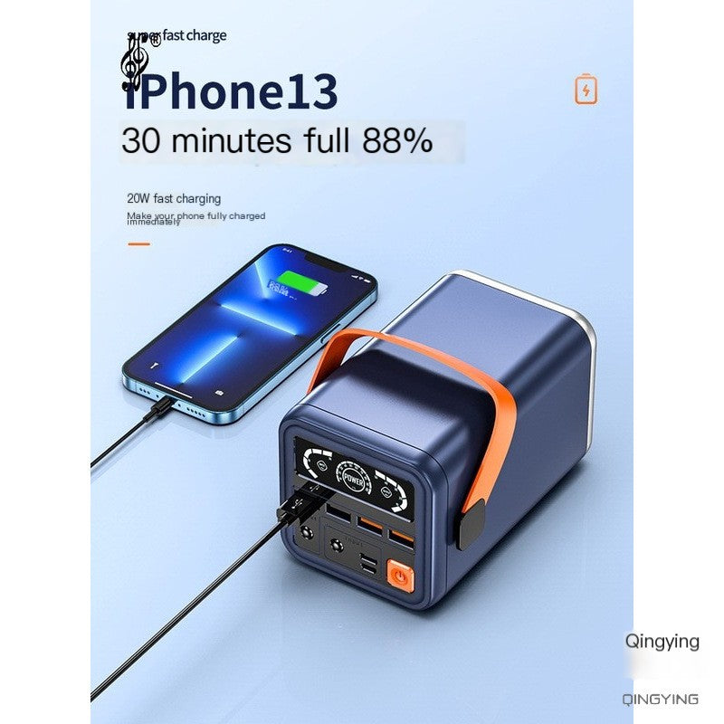 Caricatore portatile Power Bank Batteria esterna a ricarica rapida Stazione di alimentazione portatile da 18 W, Batteria di backup Power Bank ad alta capacità da 100.000 mAh
