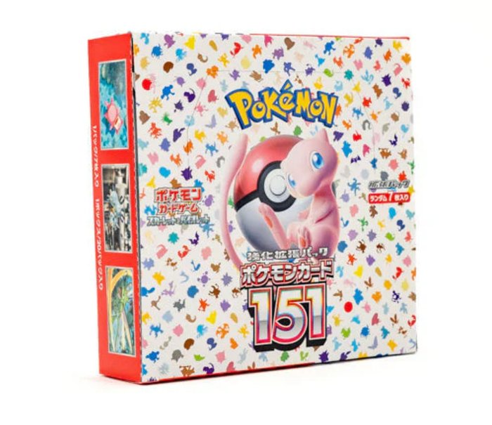 Pokemon 151 Booster Box - Sv2a - Japanese Sealed Jap