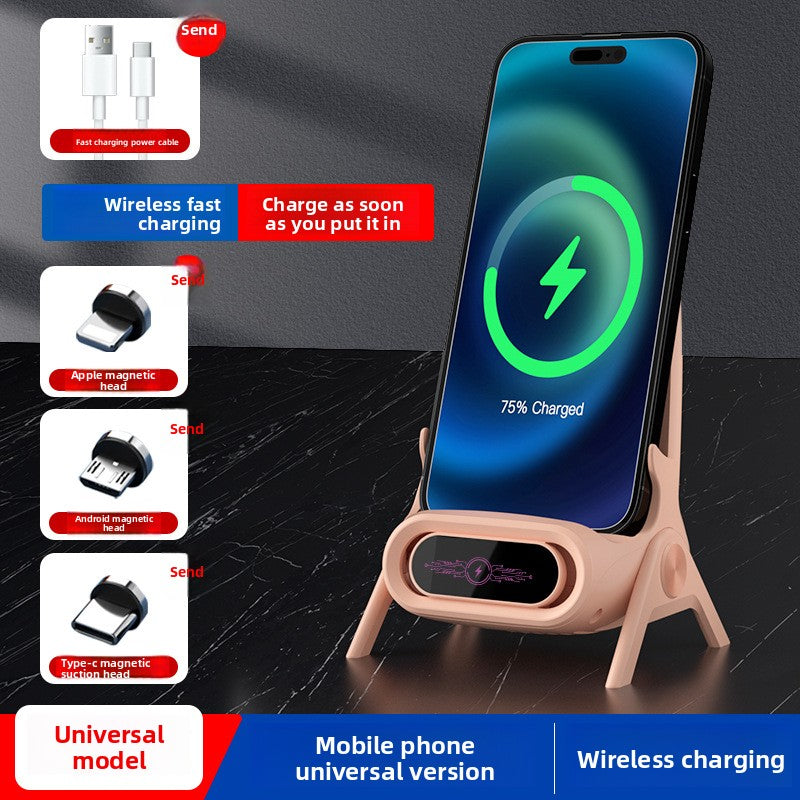 Magnetic Wireless Charger with Auto-Sensing